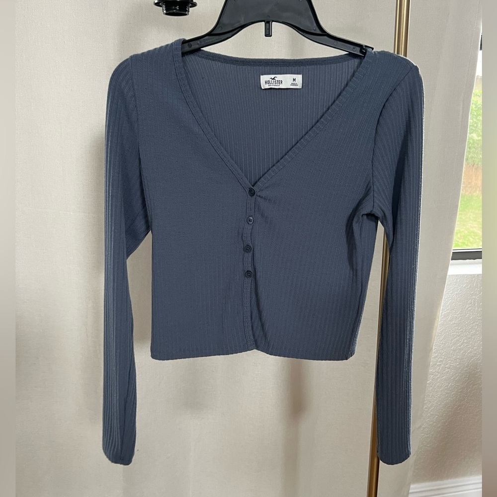 Blue Crop Top!